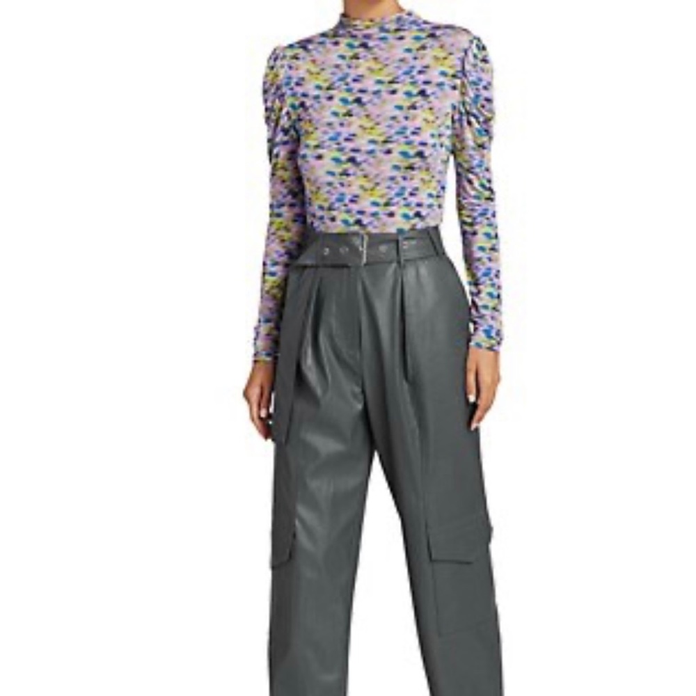 SIZE M TANYA TAYLOR ADONICA MULTICOLOR LONG SLEEVE - Picture 8 of 12